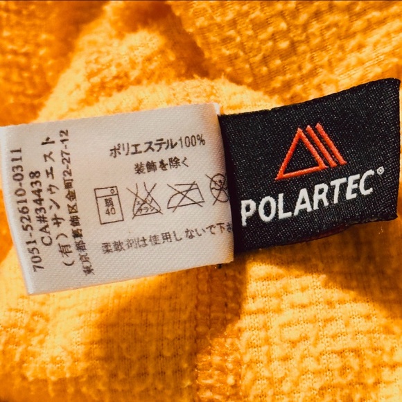 ARCTERYX MENS LARGE DELTA 1/4 ZIP NECK LW FLEECE PULLOVER BASELAYER 
NWOT YELLOW - Picture 11 of 13